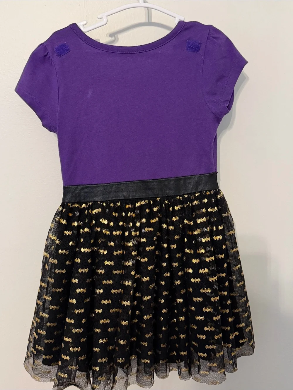 DC Comics Batgirl Purple Tutu‎ Dress Girls Size 4T